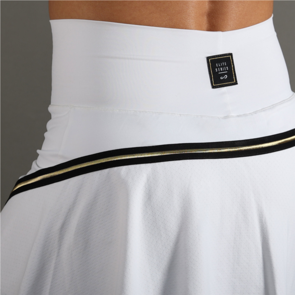 JUPE ELITE S. LEGACY - BLANC