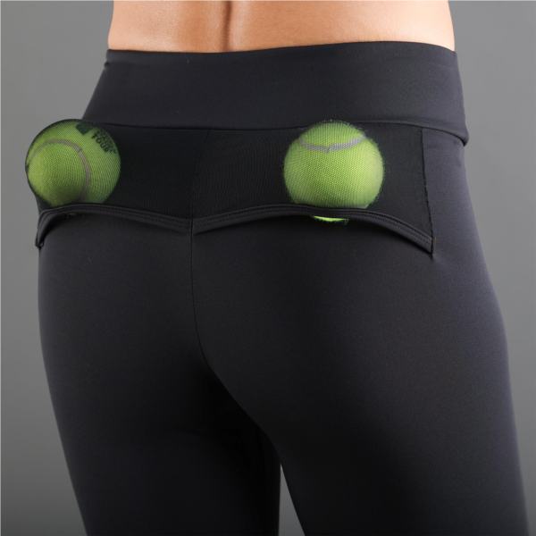 LEGGINGS À POCHE ARRIÈRE - NOIR