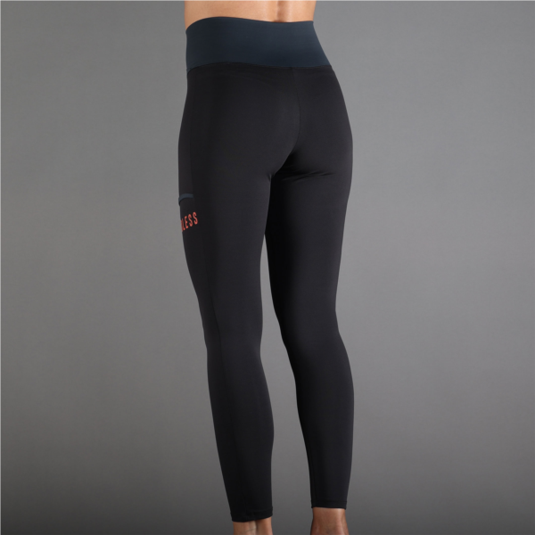 LEGGINGS CROSS POCKET - NOIR TITANE