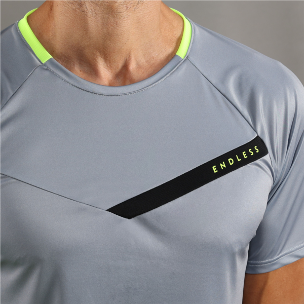 T-SHIRT TRACER - GREY