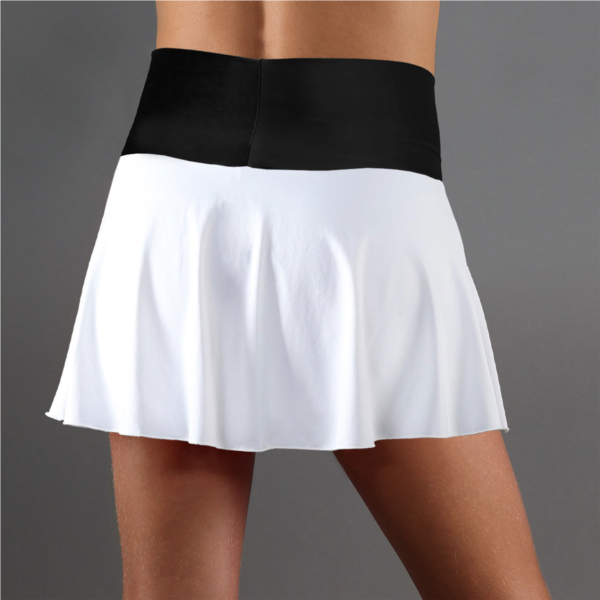 JUPE LUX KIDS - BLANC NOIR