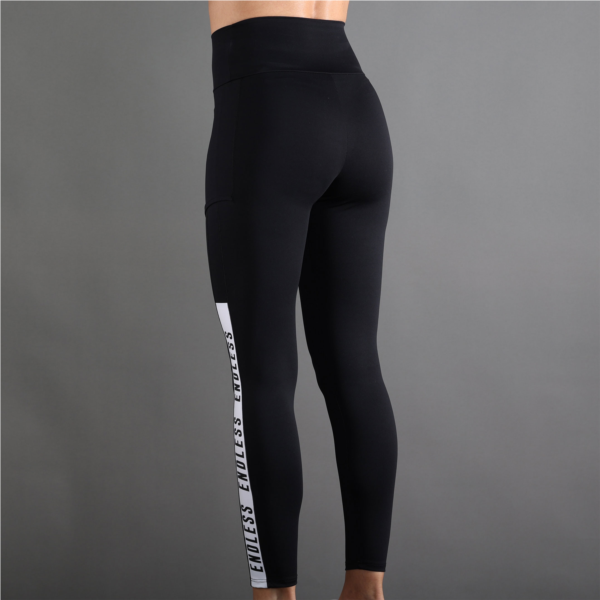 LEGGINGS SYNCRO - NOIR BLANC