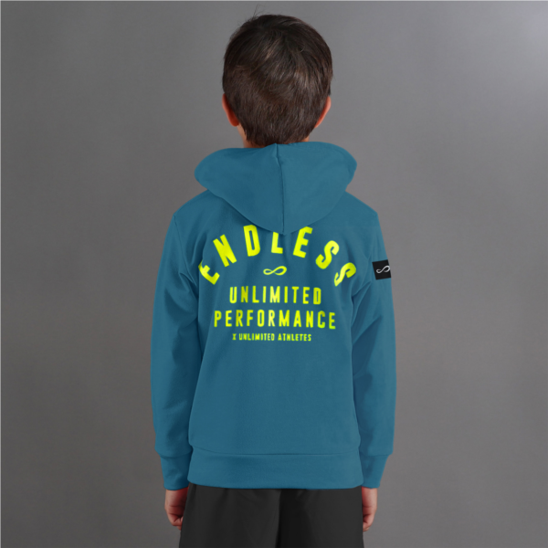SWEAT-SHIRT RUSH KIDS - PETROLE