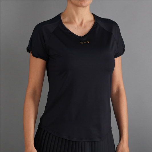 T-SHIRT MESH - BLACK