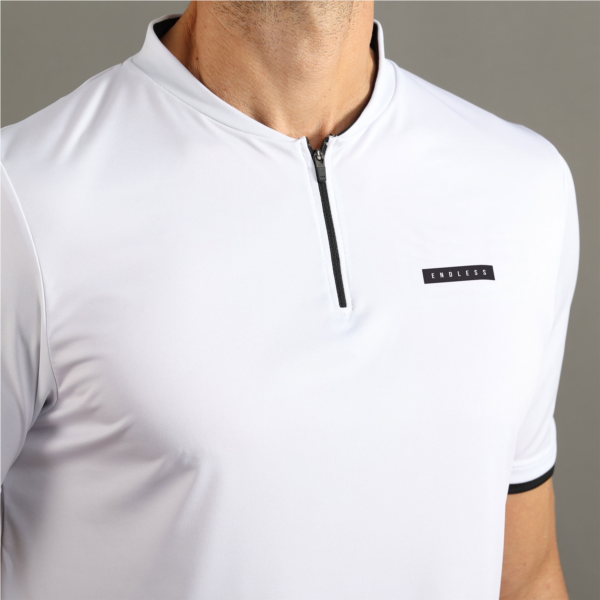 POLO SHIRT BRAVERY - BLANC