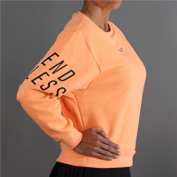 SWEAT-SHIRT SWELL - ORANGE