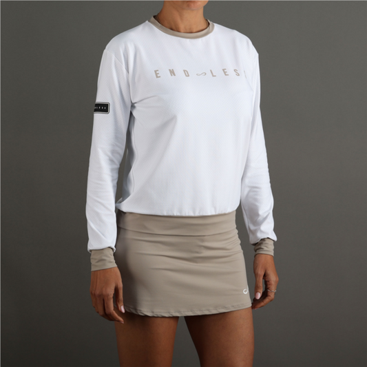 SWEAT-SHIRT INNER TECH II - BLANC