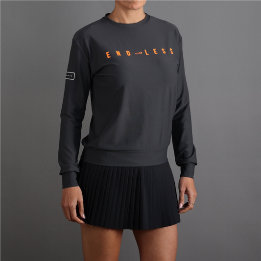 SWEAT-SHIRT INNER TECH II - TITANE