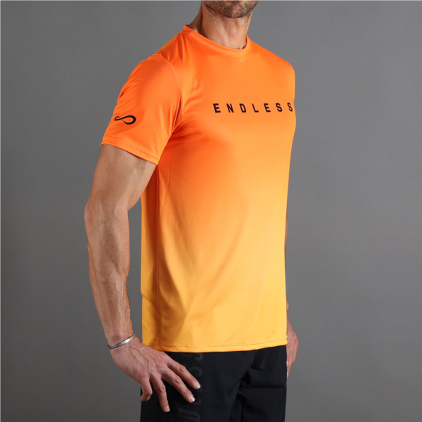 T-SHIRT ACE DEGRADE - ORANGE