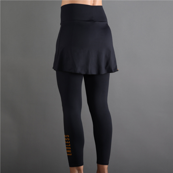 JUPE LEGGING FUSE II - NOIR TITANE