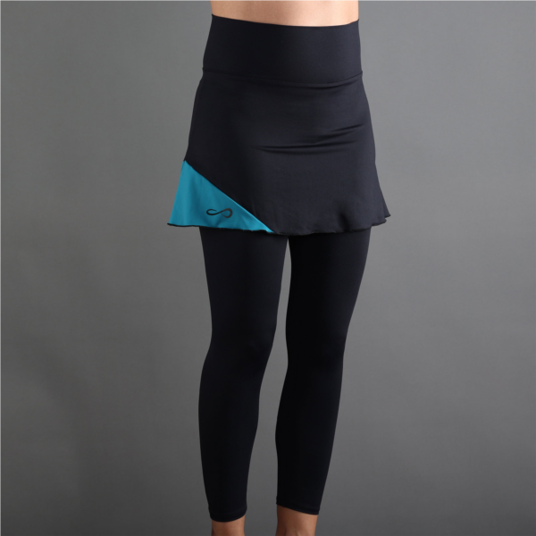 JUPE LEGGING FUSE II - NOIR PÉTROLE