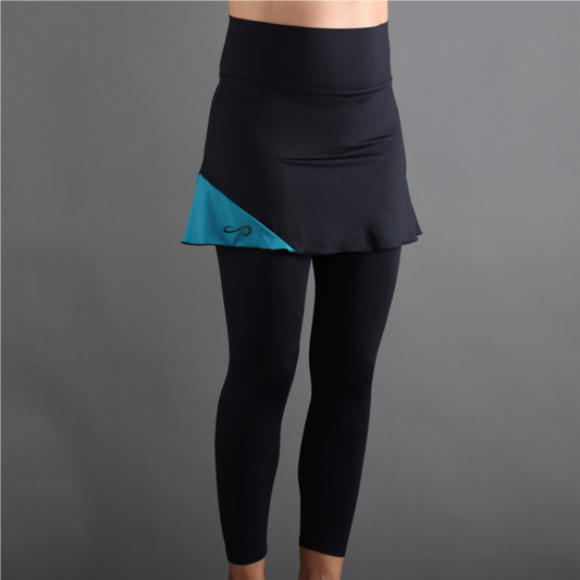 JUPE LEGGING FUSE II - NOIR PÉTROLE