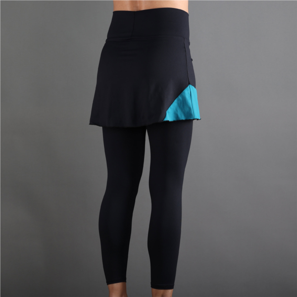 JUPE LEGGING FUSE II - NOIR PÉTROLE