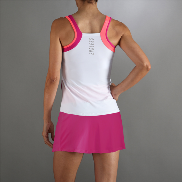 ENSEMBLE ZEPHYR - BLANC FUCHSIA PROFOND