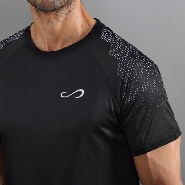 T-SHIRT FEISTY HEXAGON - BLACK