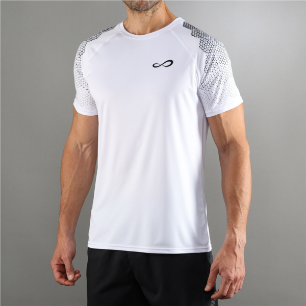 T-SHIRT FEISTY HEXAGON - WHITE