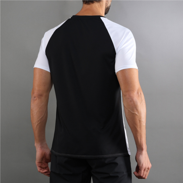 T-SHIRT TRACER - WHITE BLACK