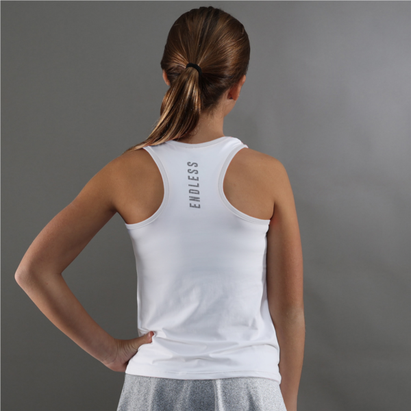 T-SHIRT SLAM KIDS - WHITE CHINE