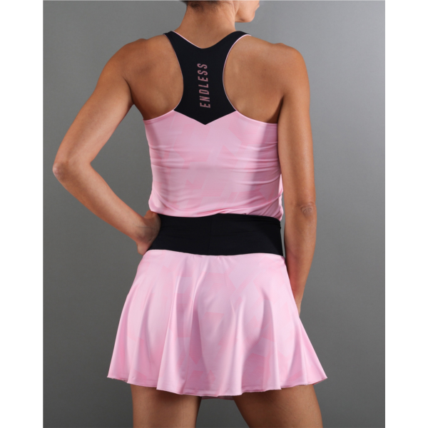 ENSEMBLE DIAMOND LUX II - IMPRIMÉ ROSE