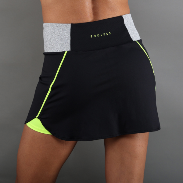 JUPE GRACE - BLACK CHINE