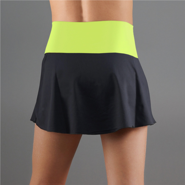 JUPE LUX KIDS - BLACK YELLOW