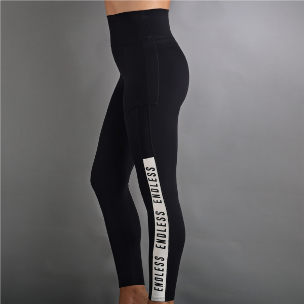 LEGGINGS SYNCRO - BLACK GOLDEN