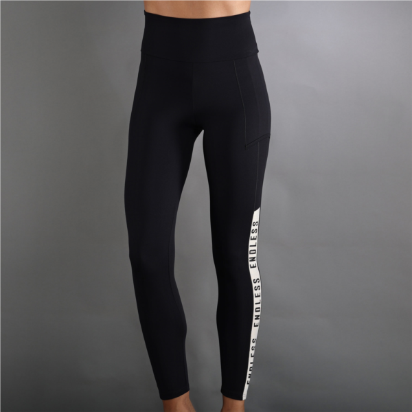 LEGGINGS SYNCRO - BLACK GOLDEN