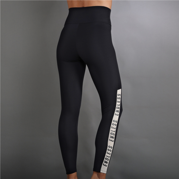 LEGGINGS SYNCRO - BLACK GOLDEN