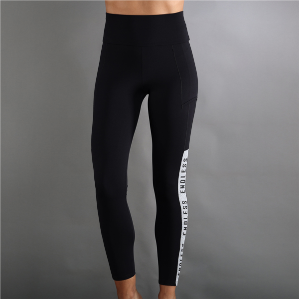 LEGGINGS SYNCRO - BLACK CHINE