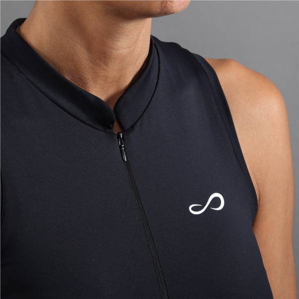 POLO SHIRT GLAM - BLACK