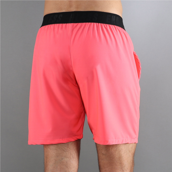 SHORT ACE ICONIC - BRIGHT CORAL