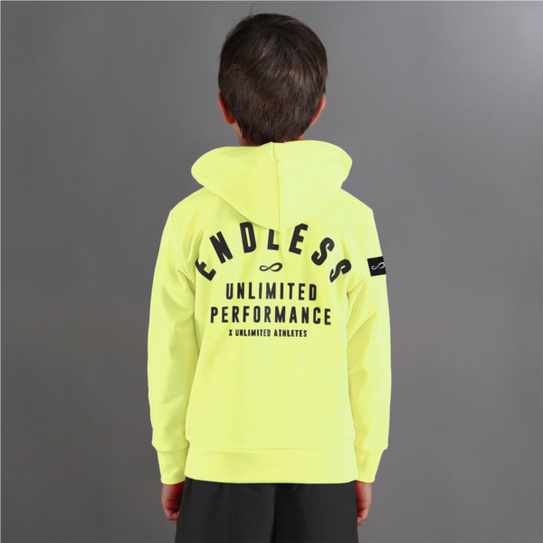 SWEAT-SHIRT RUSH KIDS - JAUNE