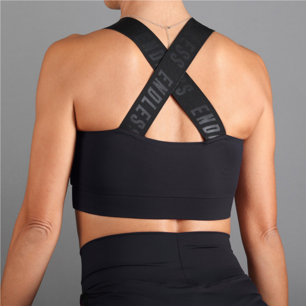 BRASSIÈRE DE SPORT ICONIC ENDLESS - NOIR